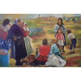 Paisaje con gitanas